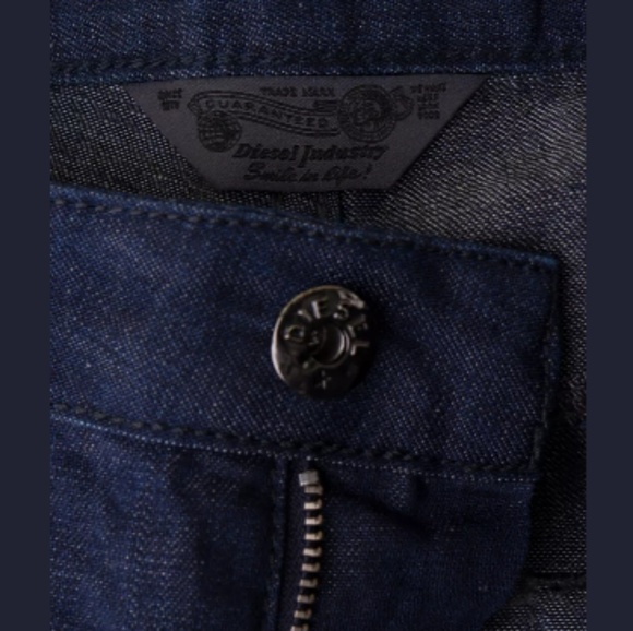 TREND DARK WASH DENIM!! $225 Diesel Wide Leg Capri - Picture 7 of 8